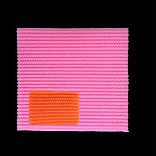 10*10*0.7CM DIY Sugar Craft Cake Vintage Petal Size Grid Cake Silicone Mold Fondant Mold Cake Decorating Tools Gum Paste Mold