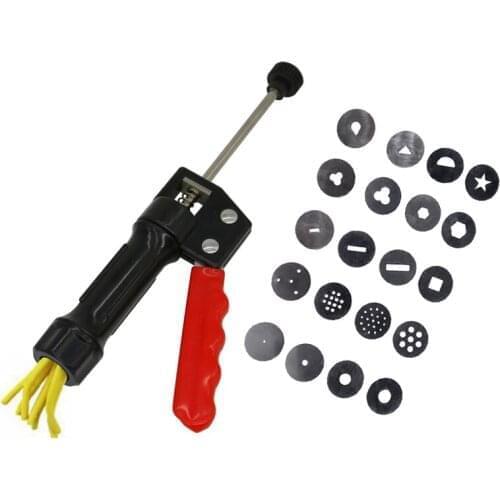 Wholesale 10 pcs/lot Sugar Paste Extruder Stainless Steel With 20 Tips Sugar Craft Fondant Cake Decorating Tools