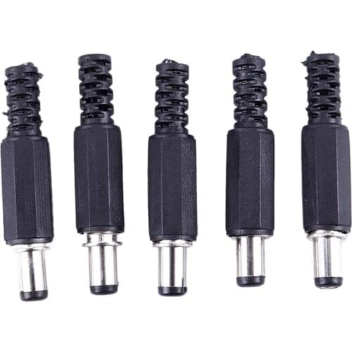 5 x 1.7mm x 5.5mm DC Male Power Plug Jack Connector Laptop