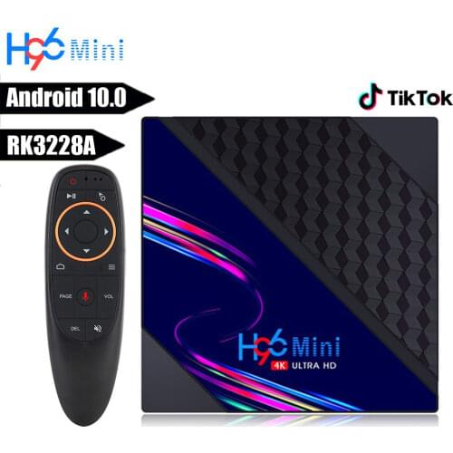 TV Stick TV Box Android 10.0 2GB 16GB 2.4G/5G WIFI Android TV BOX Bluetooth RK3318 Quad-Core Smart Tv Box Play Store TV Stick 4k