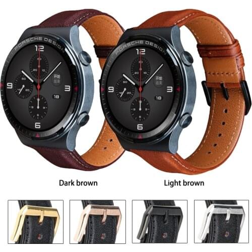Quick Release Genuine Leather Band For Huawei Watch GT2e GT 2 Pro 2E Strap Bracelet Watchband Wristband 20mm 22mm