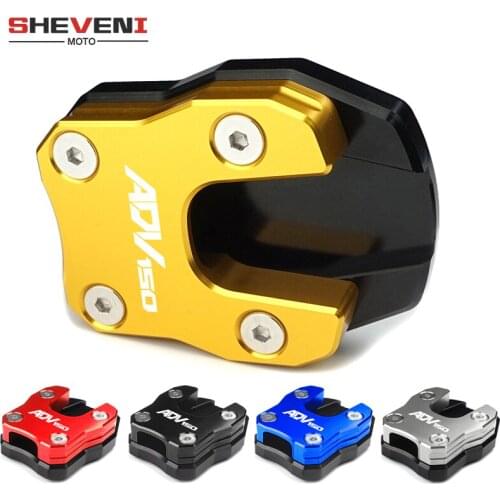For HONDA ADV150 ADV 150 2019-2020 Motorcycle New Kickstand Sidestand Stand Extension Enlarger Pad High quality