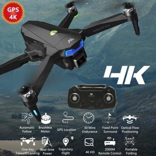 Dual GPS Optical Flow Location Brushless 5G WIFI FPV RC Drone 4K HD ESC Camera 2000M Range 30Mins Fly Smart Follow RC Quadcopter