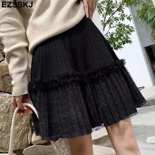 Ezsskj High Waist Skirts For Women