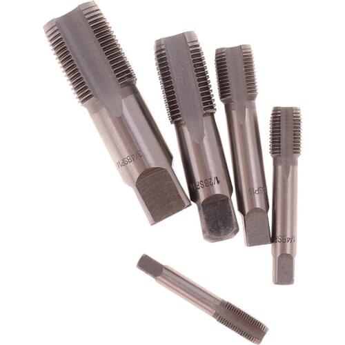 HSS Taper Pipe Tap NPT Metal Screw Thread Cutting Tools G1/8 1/4