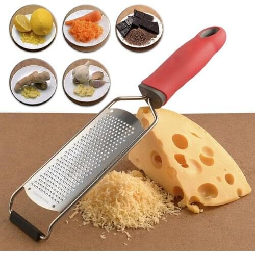 Stainless Steel Garlic Ginger Tool Lemon Grating Zester Cheese Grater Utensil For Shred Ginger Carrot Sweet Potato Chocolate