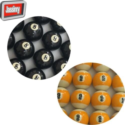 Single 1pc 2 1/4inch Standard Billiard Pool ball 57.25mm NO8/NO9 single ball High Quality Billiard Ball accessories