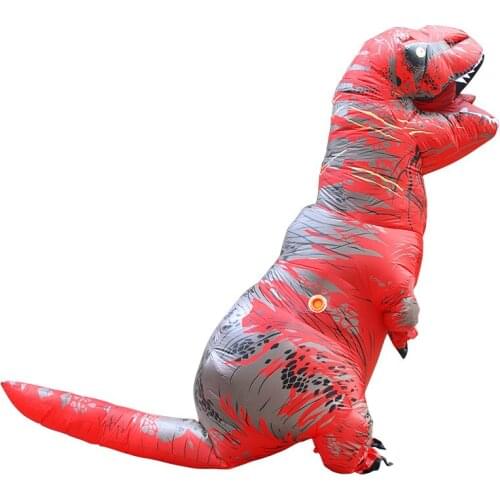 INFLATABLE Dinosaur T REX Costume Blow up Dinosaur Halloween Inflatable costume Party costume Full Set Halloween Carnival