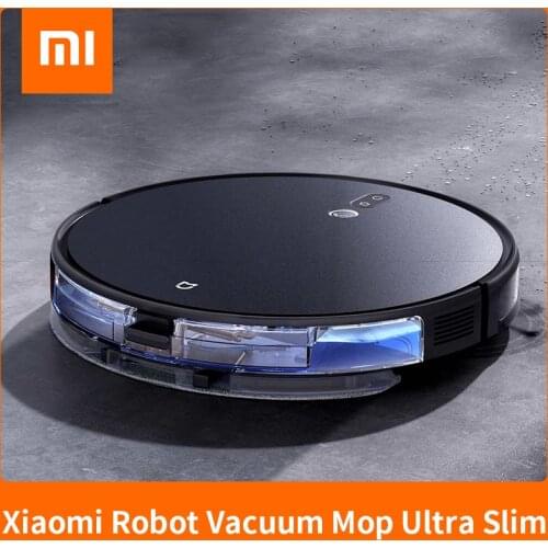 2021 New XIAOMI MIJIA Robot Vacuum Mop Ultra Slim Sweeping Mopping Cyclone Suction Dust APP Smart Planned Map For Home Cleaner