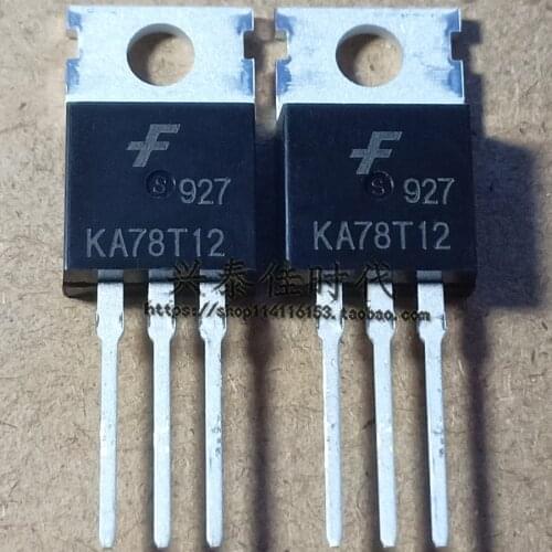 Original new 5pcs/ KA78T12 7812 12V/3A