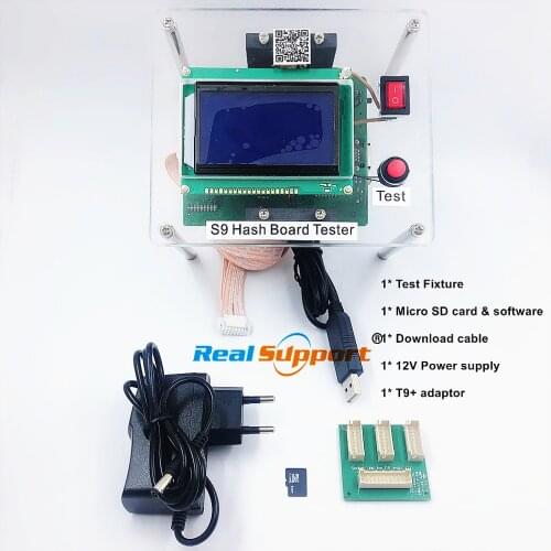 Full set Test Fixture hash board hashboard tester For Antminer S9 S9i S9j T9 T9+ S9K / S9 SE Replace chip BM1387 BM1387B