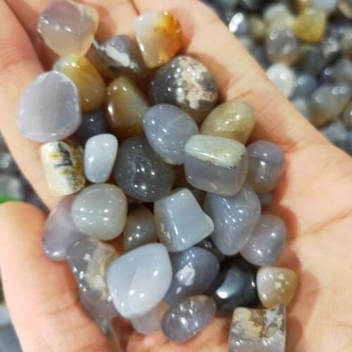 Natural Tumbled Carnelian Crystal Gravel Agate Healing Stones Planting Aquarium Fish Tank DIY Material