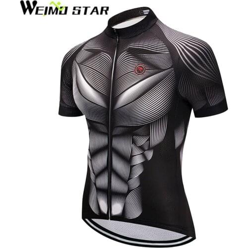 WEIMOSTAR Pro Men Ropa Ciclismo Summer Team PRO Cycling Jersey Riding Bike Short Sleeve Bicycle Tops Shirts S-XXXL