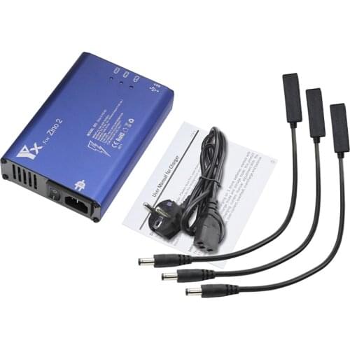 Multi Battery Parallel Charging Hub Intelligent Quick Charger for HUBSAN ZINO 2 Quadcopter RC Drone w/5V 3A USB Output
