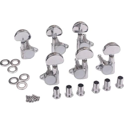 1 Set 3L3R Guitar Tuning Pegs Tuners Machine Heads for Acoustic Electric Guitar