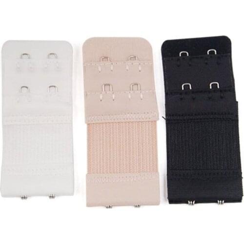 1pc 2 Rows 2 Hooks Bra Extenders Strap Buckle Extension Clasp Straps Women Bra Strap Extender Sewing Tool Intimates Accessories