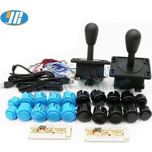 Arcade Game DIY Parts for Mame USB Zero Delay USB Encoder 8 Way Classic Arcade Joystick Classic Arcade Push Button