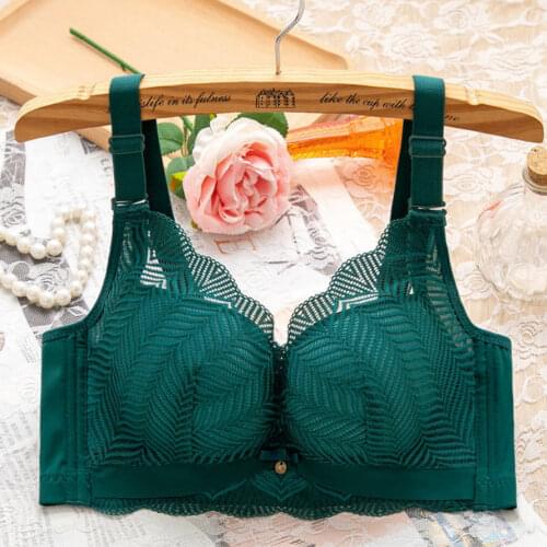 Push Up Bra Womens Sexy Lace Comfort Wire Free Black Bralette Small Chest Lingerie Female Adjustable Underwear