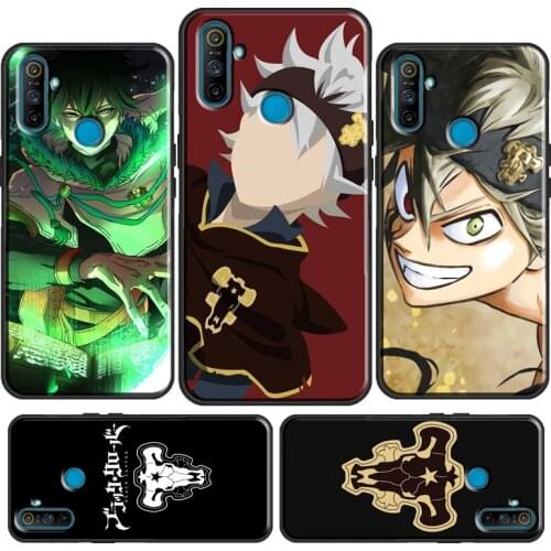 Black Clover Black Bull Yuno For OnePlus 8 Pro 9 Pro 9R Nord 8T Phone Case For OPPO Realme GT Neo 6 7 8 Q3 Pro C3 C21