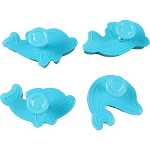 DIY dolphin Liquid silicone mold Fondant baking tool cake mould cake decorating tools Valentines Easter