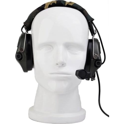Element Z-Tactical MSA Sordin third-generation chip Noise canceling flexible tactical headset Z111