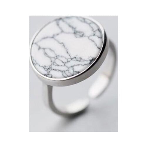 Circle Punk Ring 925 Silver Jewelry Vintage Charm Minimalism Joyas Haut Bague Femme Aneis Anelli Rings for Women Anillos