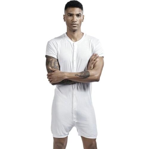New Brand man underwear bodysuit men solid shirt