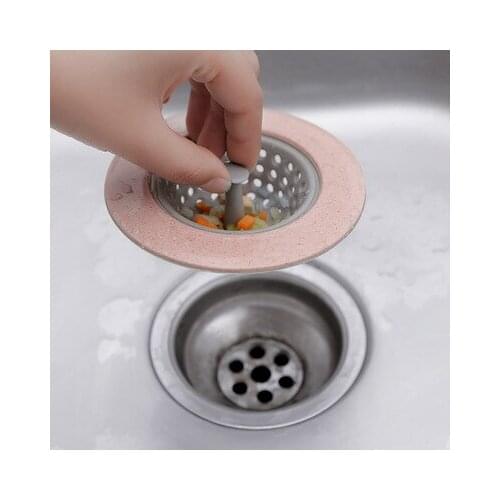 Hot Sale Silicone Kitchen Filter Sink Strainer Bathroom Shower Drain Sink Cover Sink Colander Sewer Hair Filter Strainer