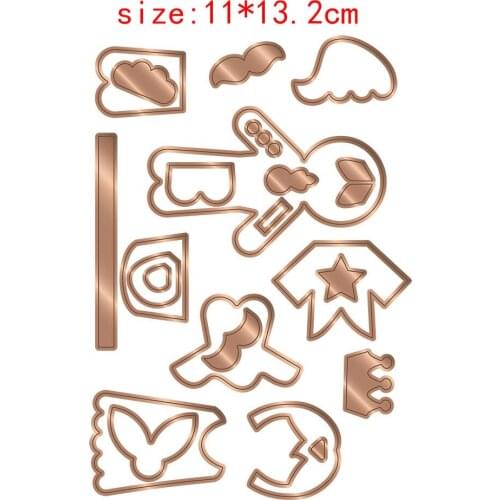Sirius DIY cartoon characters Metal Cutting Dies and Stencil Template for DIY Scrapbooking Photo Album Embossing Decorative Card
