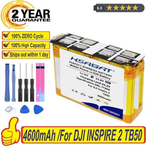 Top Brand 100% New 4600mAh 914974 Battery for DJI INSPIRE 2 TB50 Batteries + free tools