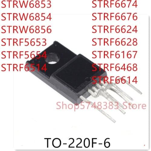 10PCS STRW6853 STRW6854 STRW6856 STRF5653 STRF5654 STRF6514 STRF6674 STRF6676 STRF6624 STRF6628 STRF6167 STRF6468 STRF6614