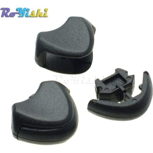 10pcs/pack Anchor Shaped Zipper Pull Plastic Cord Ends Lock Stopper Clip For Paracord Sportswear Bag Rope Parts Accessories