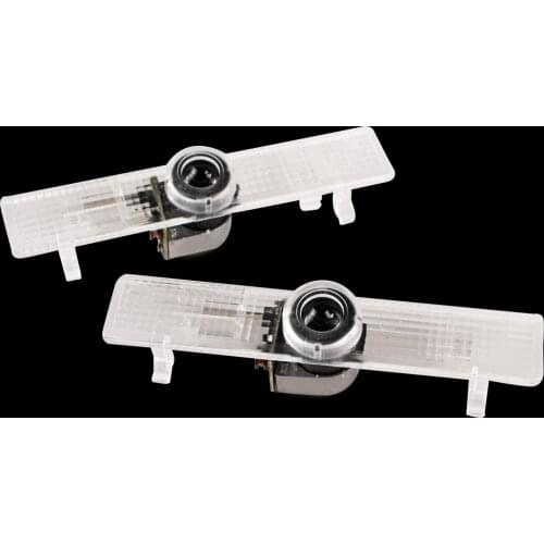 2Pcs LED Car Logo Door Lamp Welcome Light For Infiniti JX35 2013 - 2018 QX60 2014 - 2018 QX56 2004 - 2013