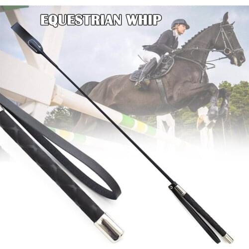 50/70cm Riding Crop Horse Whip PU Leather Horsewhips Lightweight Riding Whips Lash Sex Toy Horse Riding Sports Accessories