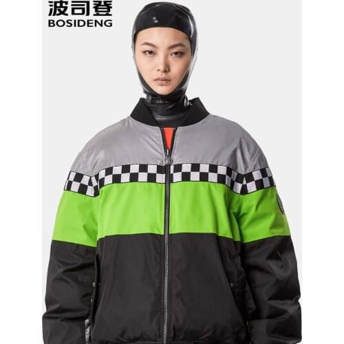 Bosdeng x Gautier designer co branded series 800+ Filling Power women men down jacket loose goose down coat warm B90142963