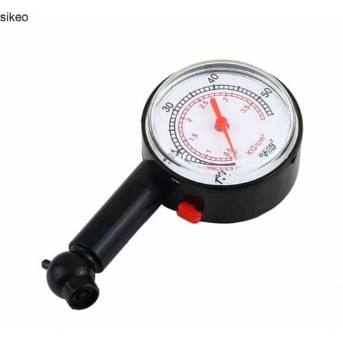 Sikeo Car Accessories Wheel Tire Air Pressure Gauge For Vehicle Motorcycle Bicycle Tyre Measure Measures With PSI BAR
