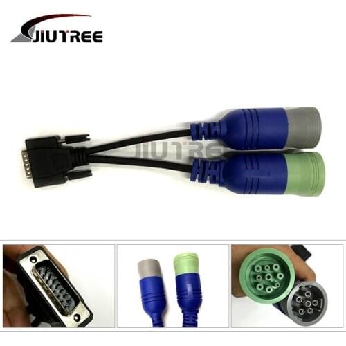 Truck Diagnostic cable PN 405048 6 Pin/ 9 Pin Y Adapter for Xtuck 125032 USB Link XTruck Usb Link Diesel Truck Diag