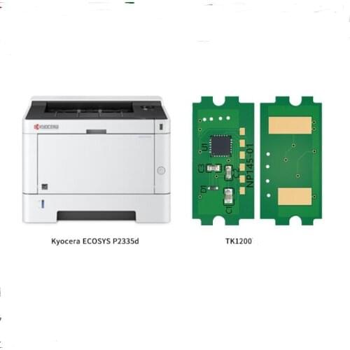 For Kyocera ECOSYS P2335 P2335d M2835 M2835dw Printer Toner Cartridge Chip,For Kyocera TK1200 TK-1200 TK 1200 Refill Toner Chip