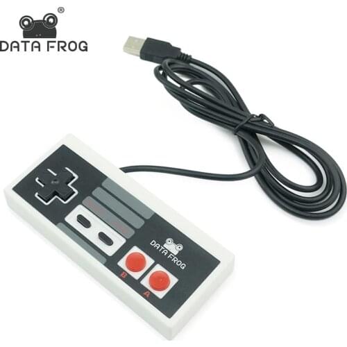 DATA FROG Classic Controller With USB Gaming Gamer Joystick Joypad For NES Windows PC for MAC Computer Game Controller Gamepad