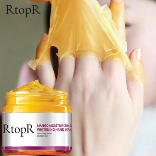 Mango Moisturizing Hand Wax Whitening Skin Hand Mask Repair Exfoliating Calluses Film Anti-Aging Hand Skin Cream 50g