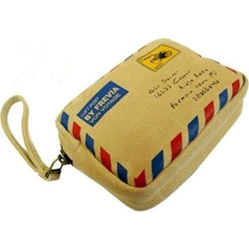 Fashion envelope style camera bag portable phone & cosmetic bag Multi-function Vintage bread handbag wallet Purse Cosplay bags