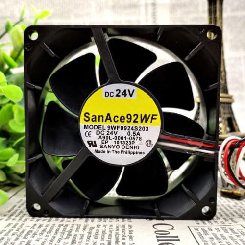New original A90L-0001-0578 9WF0924S203 DC24V 0.5A waterproof fan