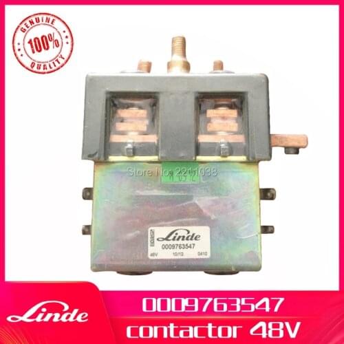 Linde forklift genuine part 0009763547 contactor 48V used on 322 324 335 electric truck E12 E14 E15 E16 E18 E20
