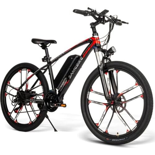 Samebike MY-SM26 26 Inch Electric Bike 350W 48V 8AH Motor Moped Bike IP64 Water-resistant 30km/h High Speed E-bike In Stock