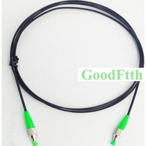 Drop Cable Patch Cord FC-FC APC FC/APC-FC/APC SM G657a 3X2mm 1 core Black GoodFtth 100-500m