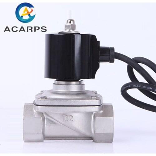 1-1/4" Stainless Steel Underwater Solenoid Valve Fountain Solenoid Valve Water Valve 220V 110V 24V 12V