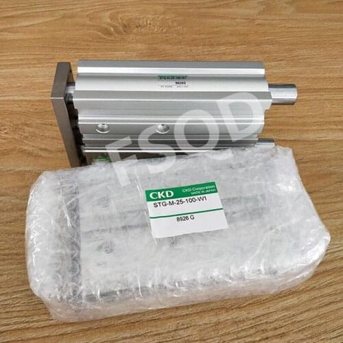 STG-M-20-10,20,25,30,40,50,75,100-W1 STG-M-25-10,20,25,30,40,50,75,100-W1CKD Double acting with guide cylinder STG series