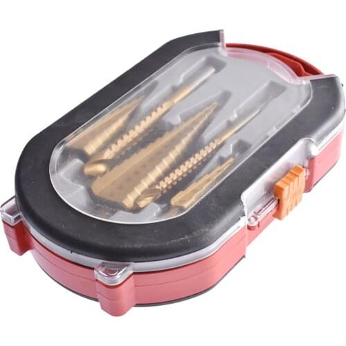 Step Drill Bit And Drill Bit-Milling Cutter 6Pcs/Set.Countersink For Metal/Wood，Drill For Metal Cone 32MM,Stage Light