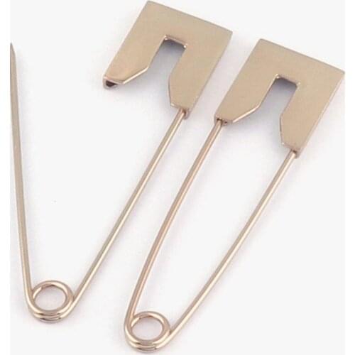 Light Gold Large Safety Pin Broochs Kilt Skirt Shawl Scarf Blanket Safety Pins Bouquet Charm Boutonniere Pendant Safety Pin