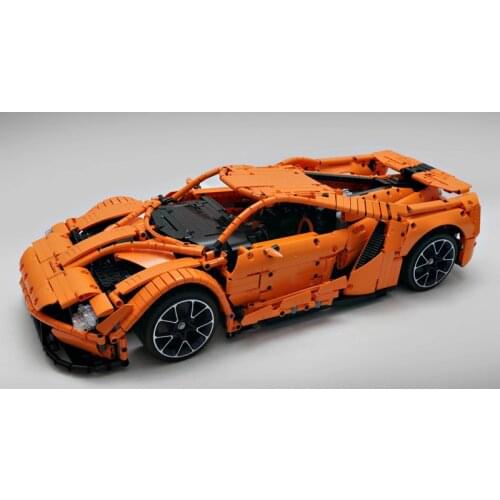 Technology building block GT sports car moc-10792 RC engine power function car DIY model children toy gift gear